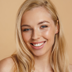 Hair Stylist with blonde hair